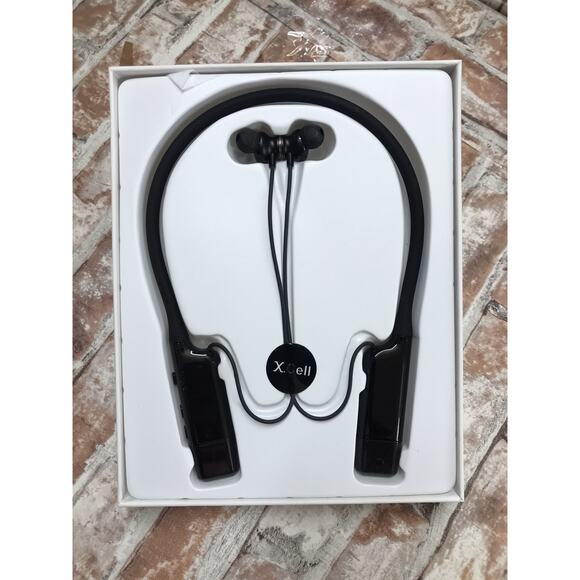 NECKBACK MICROPHONE & HEADSET Bluetooth Smart Noise Reduction Portable Black - Picture 2 of 5